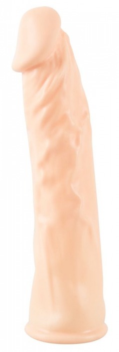 Телесная насадка-удлинитель Silicone Extension - 19 см. - Orion - в Балашихе купить с доставкой