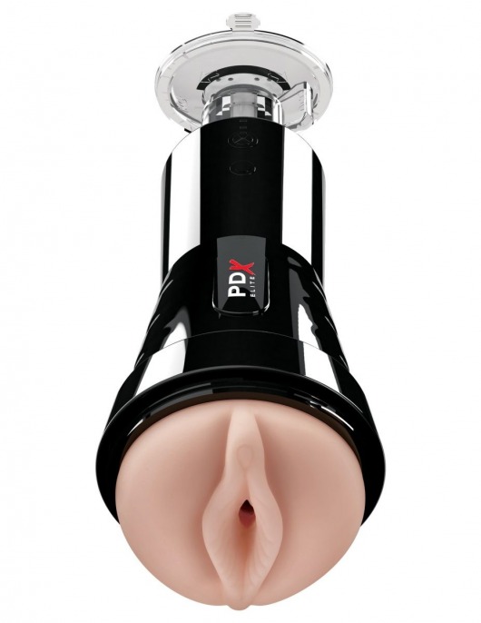 Телесный вибромастурбатор-вагина Cock Compressor Vibrating Stroker - Pipedream - в Балашихе купить с доставкой