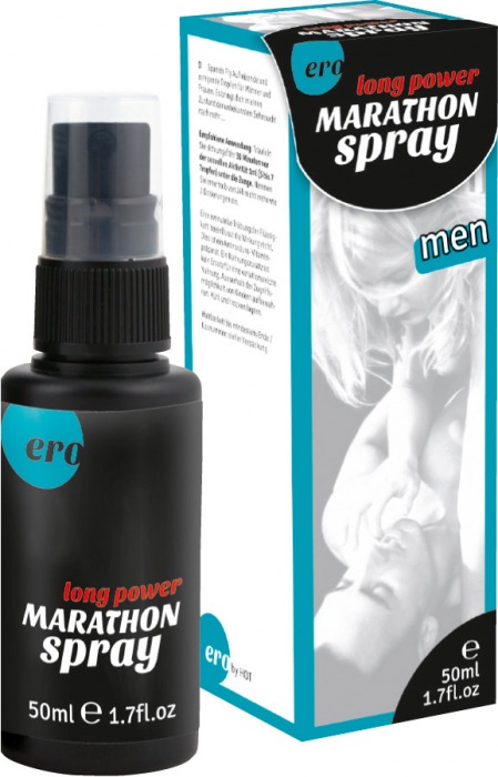 Пролонгирующий спрей для мужчин Long Power Marathon Spray - 50 мл. - Ero - купить с доставкой в Балашихе