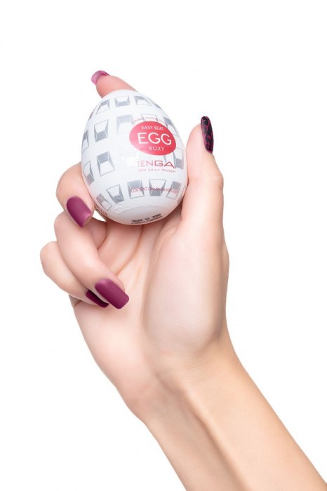 Мастурбатор-яйцо EGG Boxy - Tenga - в Балашихе купить с доставкой