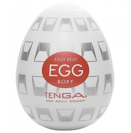 Мастурбатор-яйцо EGG Boxy - Tenga - в Балашихе купить с доставкой