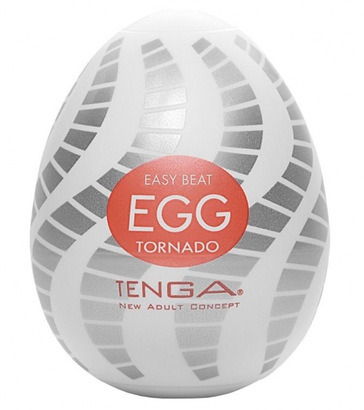 Мастурбатор-яйцо EGG Tornado - Tenga - в Балашихе купить с доставкой