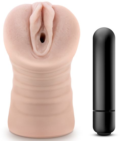 Телесный мастурбатор-вагина Rain - Blush Novelties - в Балашихе купить с доставкой