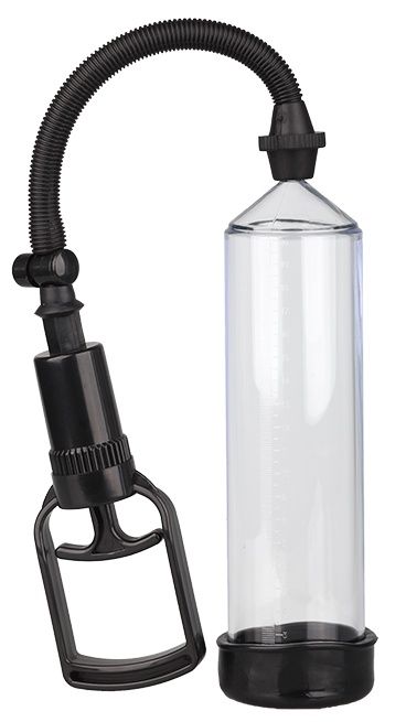 Прозрачная вакуумная помпа TRIGGER HANDLE PENIS PUMP - Dream Toys - в Балашихе купить с доставкой