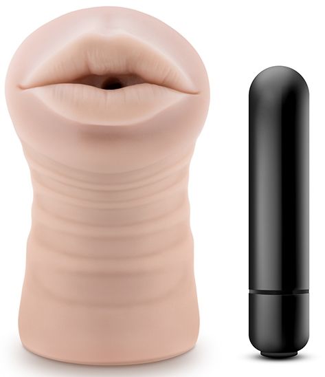 Телесный мастурбатор-ротик Skye - Blush Novelties - в Балашихе купить с доставкой