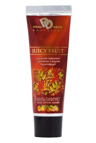 Интимный съедобный лубрикант JUICY FRUIT с ароматом фруктов - 30 мл. - БиоМед - купить с доставкой в Балашихе