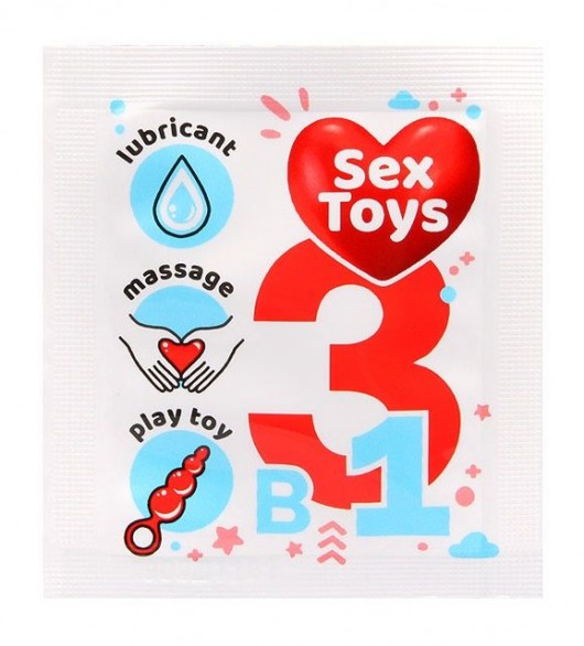 Гель-лубрикант на водной основе Sex Toys - 4 гр. - Биоритм - купить с доставкой в Балашихе
