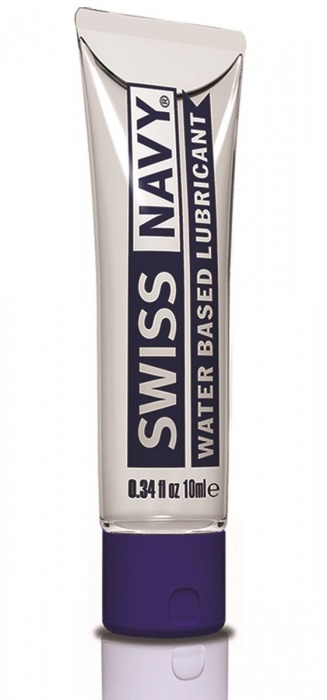 Лубрикант Swiss Navy Water Based Lube на водной основе - 10 мл. - Swiss navy - купить с доставкой в Балашихе