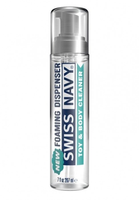 Очищающая пенка для игрушек и тела Swiss Navy Toy   Body Cleaner Foamer - 207 мл. - Swiss navy - купить с доставкой в Балашихе