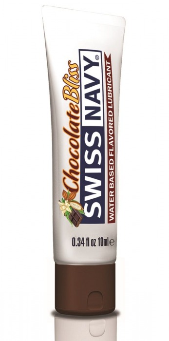 Лубрикант с ароматом шоколада Swiss Navy Chocolate Bliss Lube - 10 мл. - Swiss navy - купить с доставкой в Балашихе
