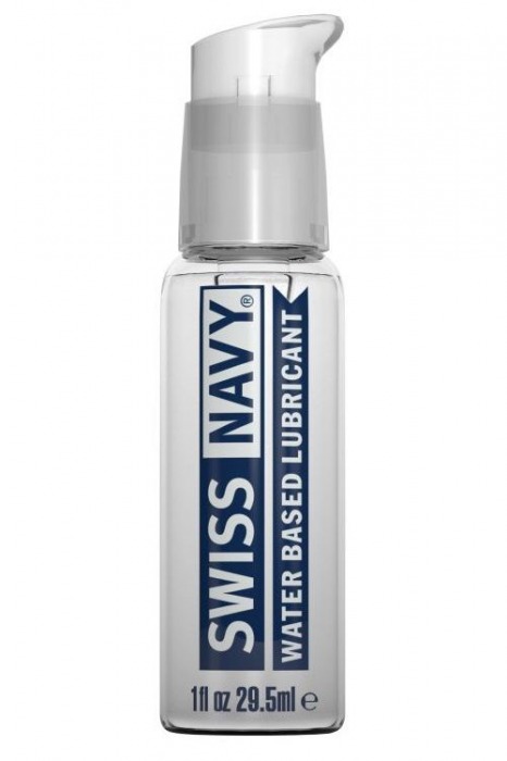 Лубрикант Swiss Navy Water Based Lube на водной основе - 29,5 мл. - Swiss navy - купить с доставкой в Балашихе