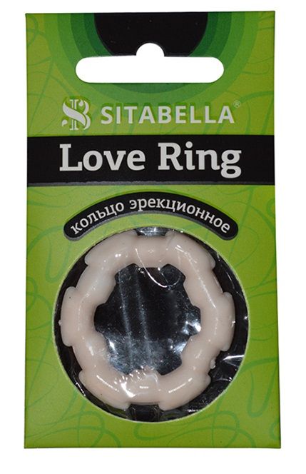 Фигурное эрекционное кольцо из киберкожи - Sitabella - в Балашихе купить с доставкой