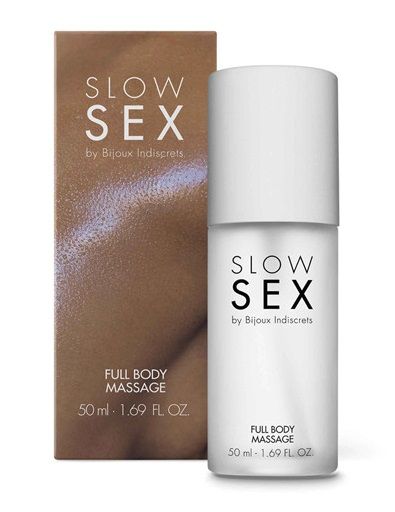 Массажный гель Slow Sex Full Body Massage - 50 мл. - Bijoux Indiscrets - купить с доставкой в Балашихе