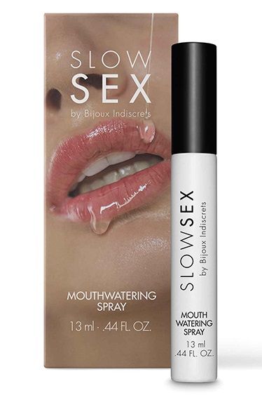 Спрей для усиления слюноотделения Slow Sex Mouthwatering Spray - 13 мл. - Bijoux Indiscrets - купить с доставкой в Балашихе