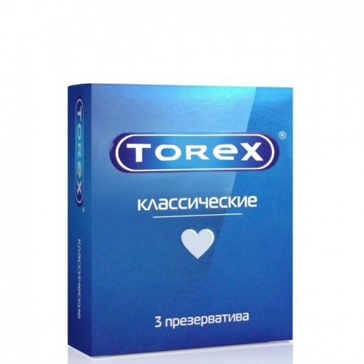 Гладкие презервативы Torex  Классические  - 3 шт. - Torex - купить с доставкой в Балашихе