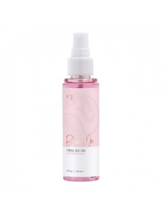 Гель для орального секса Sugar Rush с ароматом сладкой ваты - 60 мл. - CG - купить с доставкой в Балашихе