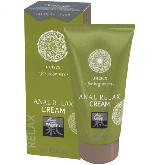 Анальный крем Anal Relax Cream - 50 мл. - Shiatsu - купить с доставкой в Балашихе