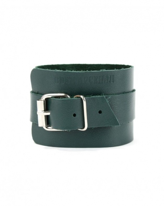 Наручники изумрудного цвета Ladys Arsenal - БДСМ Арсенал - купить с доставкой в Балашихе