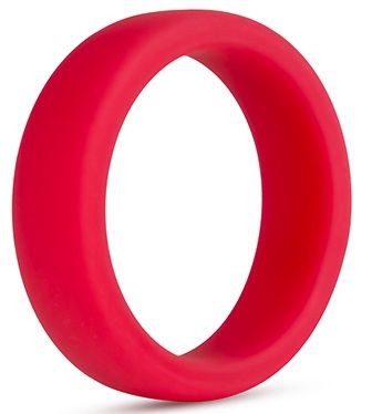 Красное эрекционное кольцо Silicone Go Pro Cock Ring - Blush Novelties - в Балашихе купить с доставкой