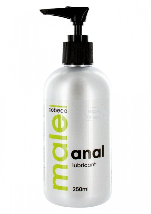 Анальный лубрикант MALE Cobeco Anal Lubricant - 250 мл. - Cobeco - купить с доставкой в Балашихе