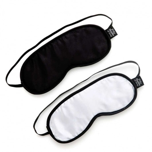 Набор из двух масок на глаза Soft Blindfold Twin Pack - Fifty Shades of Grey - купить с доставкой в Балашихе