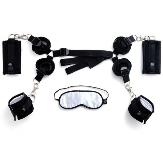 Комплект бондажа Under The Bed Restraints Kit - Fifty Shades of Grey - купить с доставкой в Балашихе