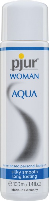 Лубрикант на водной основе pjur WOMAN Aqua - 100 мл. - Pjur - купить с доставкой в Балашихе