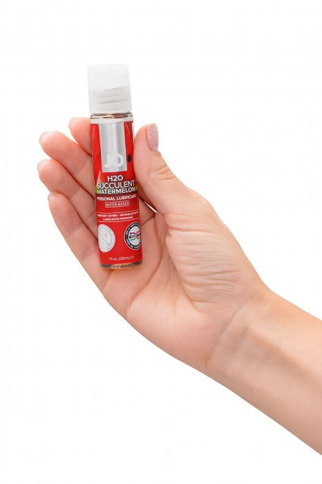 Лубрикант с ароматом арбуза JO Flavored Watermelon - 30 мл. - System JO - купить с доставкой в Балашихе