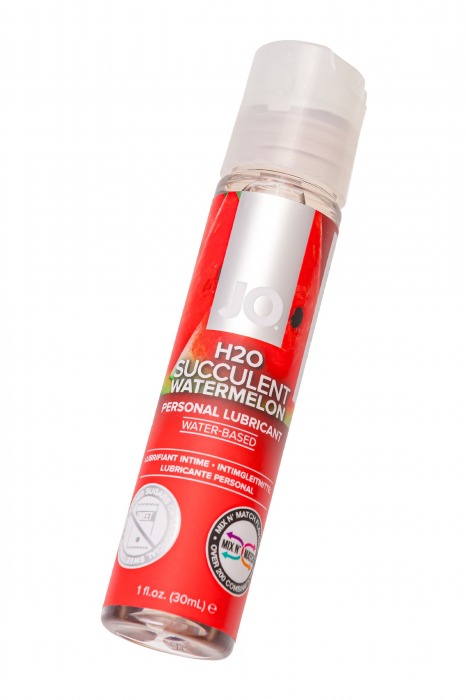 Лубрикант с ароматом арбуза JO Flavored Watermelon - 30 мл. - System JO - купить с доставкой в Балашихе