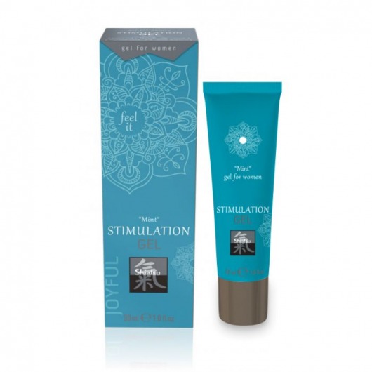 Возбуждающий интимный гель STIMULATION GEL Mint - 30 мл. - Shiatsu - купить с доставкой в Балашихе