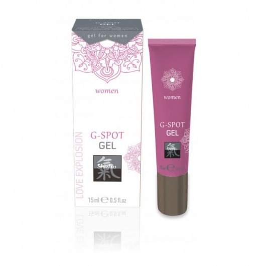 Возбуждающий интимный гель G-SPOT GEL - 15 мл. - Shiatsu - купить с доставкой в Балашихе