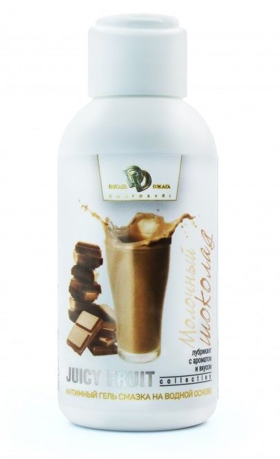 Интимный гель-смазка JUICY FRUIT с ароматом молочного шоколада - 100 мл. - БиоМед - купить с доставкой в Балашихе