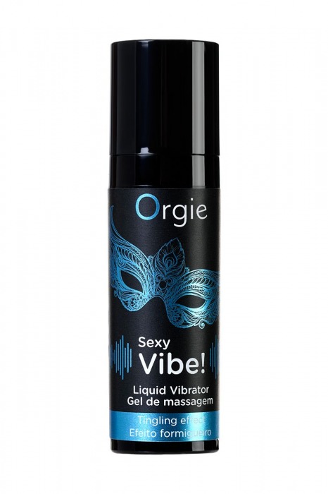 Гель для массажа ORGIE Sexy Vibe Liquid Vibrator с эффектом вибрации - 15 мл. - ORGIE - купить с доставкой в Балашихе