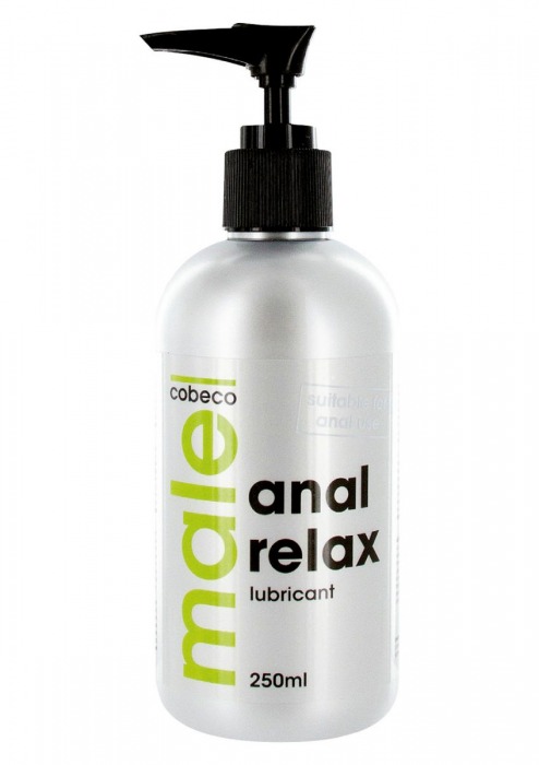 Анальный лубрикант MALE Cobeco Anal Relax Lubricant - 250 мл. - Cobeco - купить с доставкой в Балашихе