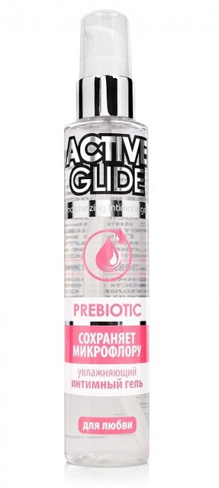 Увлажняющий интимный гель Active Glide Prebiotic - 100 гр. - Биоритм - купить с доставкой в Балашихе