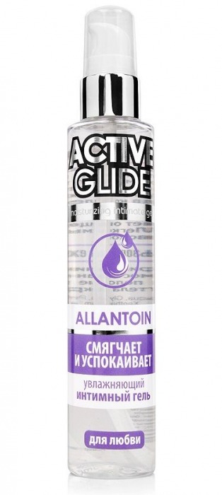 Увлажняющий интимный гель Active Glide Allantoin - 100 гр. - Биоритм - купить с доставкой в Балашихе