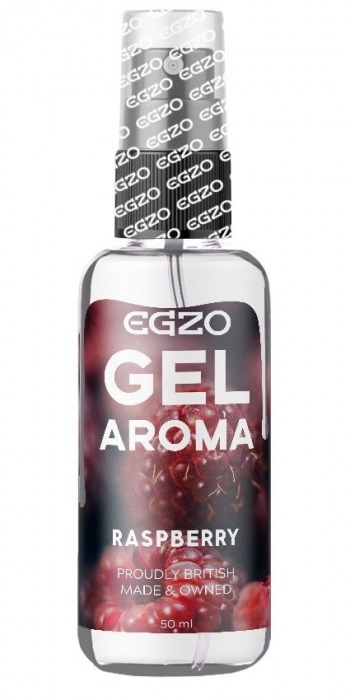 Интимный лубрикант EGZO AROMA с ароматом малины - 50 мл. - EGZO - купить с доставкой в Балашихе