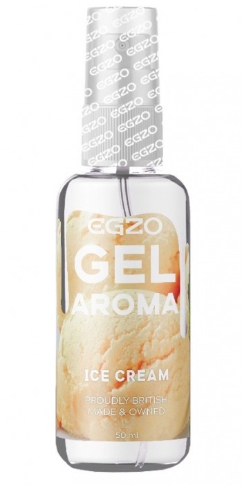 Интимный лубрикант EGZO AROMA с ароматом мороженого - 50 мл. - EGZO - купить с доставкой в Балашихе