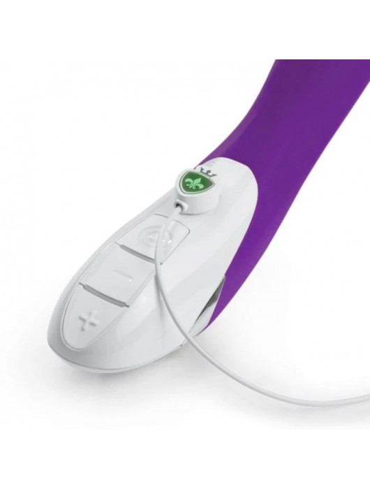 Фиолетовый вибратор Mystim Sassy Simon - 27 см. - MyStim