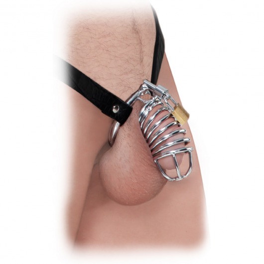 Кольцо верности Extreme Chastity Belt с фиксацией головки - Pipedream - купить с доставкой в Балашихе