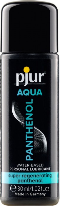 Лубрикант на водной основе с пантенолом pjur AQUA Panthenol - 30 мл. - Pjur - купить с доставкой в Балашихе