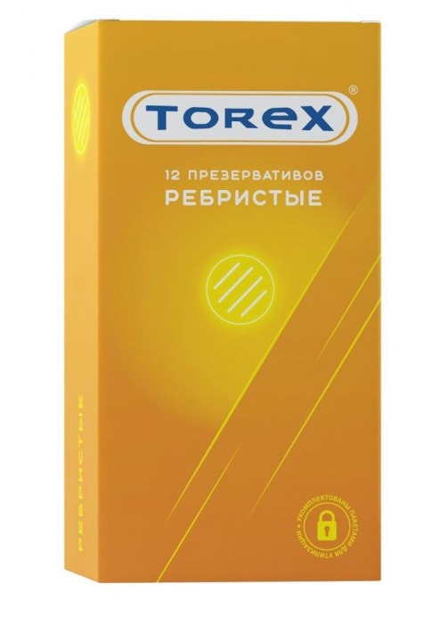 Текстурированные презервативы Torex  Ребристые  - 12 шт. - Torex - купить с доставкой в Балашихе