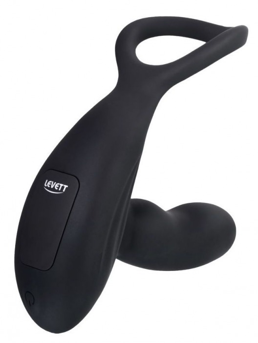 Черный стимулятор простаты Maud с вибрацией - Levett - в Балашихе купить с доставкой