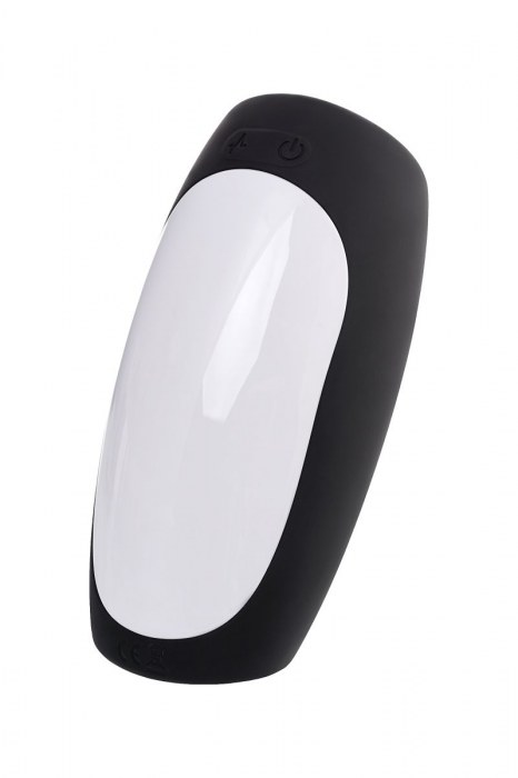 Черно-белый перезаряжаемый мастурбатор Erotist Hailstorm - Erotist Adult Toys - в Балашихе купить с доставкой