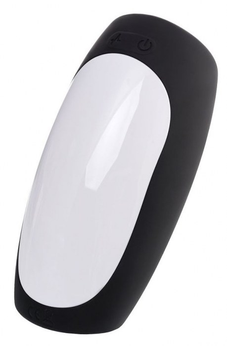 Черно-белый перезаряжаемый мастурбатор Erotist Hailstorm - Erotist Adult Toys - в Балашихе купить с доставкой