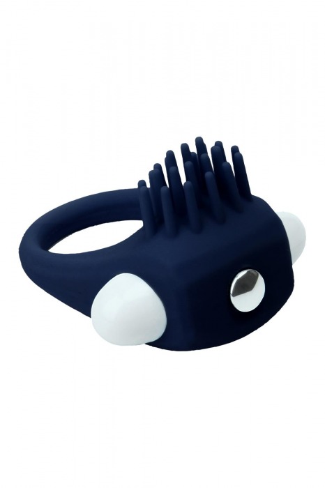 Синее эрекционное виброкольцо STIMU RING - Dream Toys - в Балашихе купить с доставкой