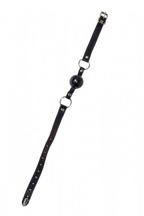 Черный кляп Love Addict на замочке - Lola Games - купить с доставкой в Балашихе