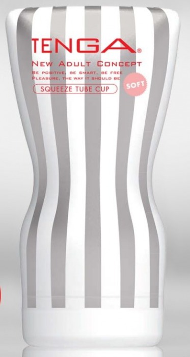 Мастурбатор TENGA Squeeze Tube Cup Soft - Tenga - в Балашихе купить с доставкой