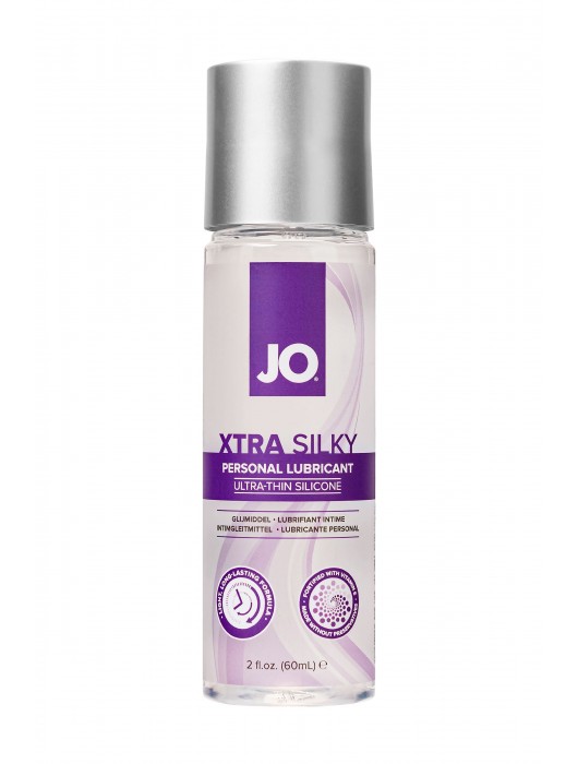 Лубрикант на силиконовой основе JO Xtra Silky - 60 мл. - System JO - купить с доставкой в Балашихе