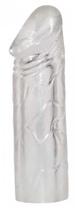 Удлиняющая насадка на пенис Mega Dick Sleeve Transparent - Orion - в Балашихе купить с доставкой
